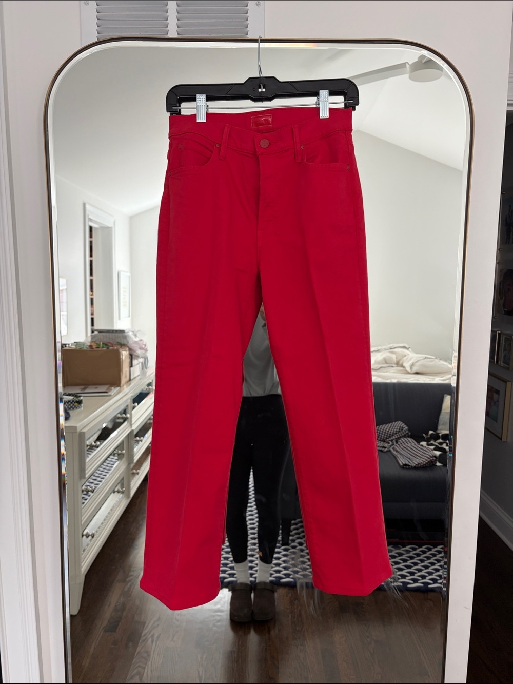 MOTHER Red Jeans